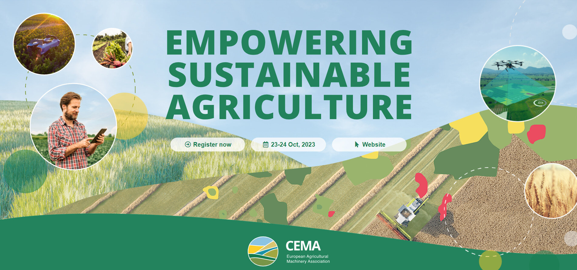CEMA Summit 2023 Empowering Sustainable Agriculture SmartAgriHubs